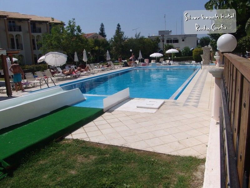 Silver Beach Hotel And Annexe Apartments (Adults Only) Roda  Exteriér fotografie