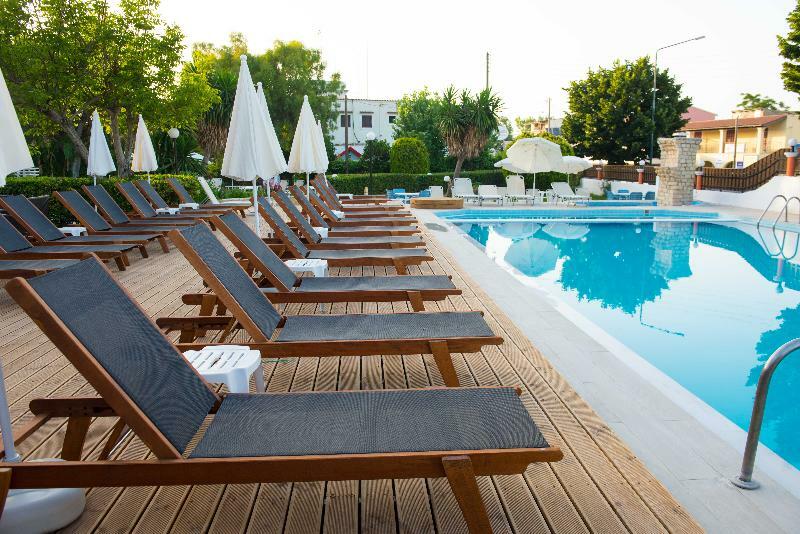 Silver Beach Hotel And Annexe Apartments (Adults Only) Roda  Exteriér fotografie
