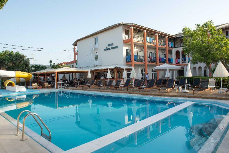 Silver Beach Hotel And Annexe Apartments (Adults Only) Roda  Exteriér fotografie